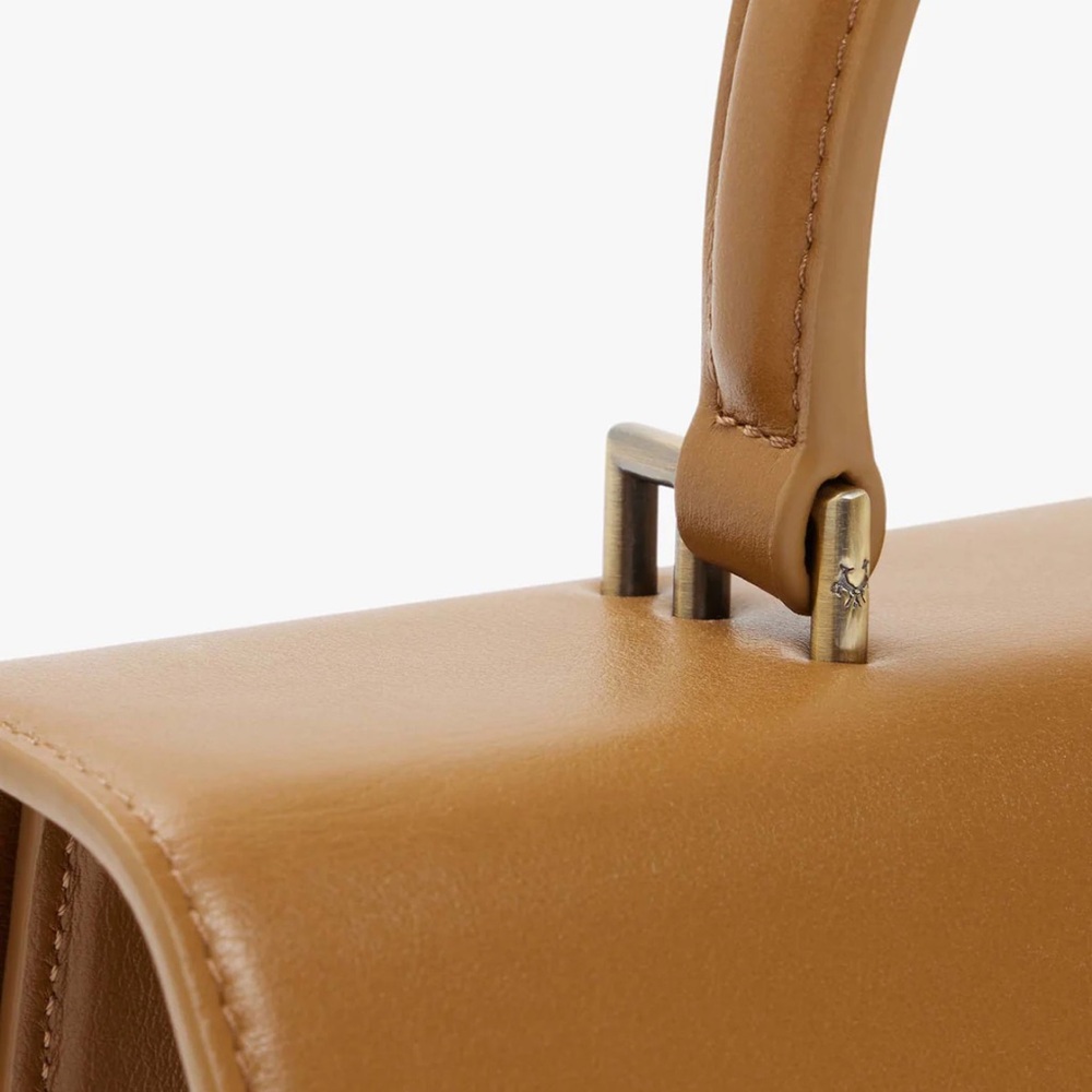 Tammy & Benjamin Brown Leather Satchel - Picture 5 of 6
